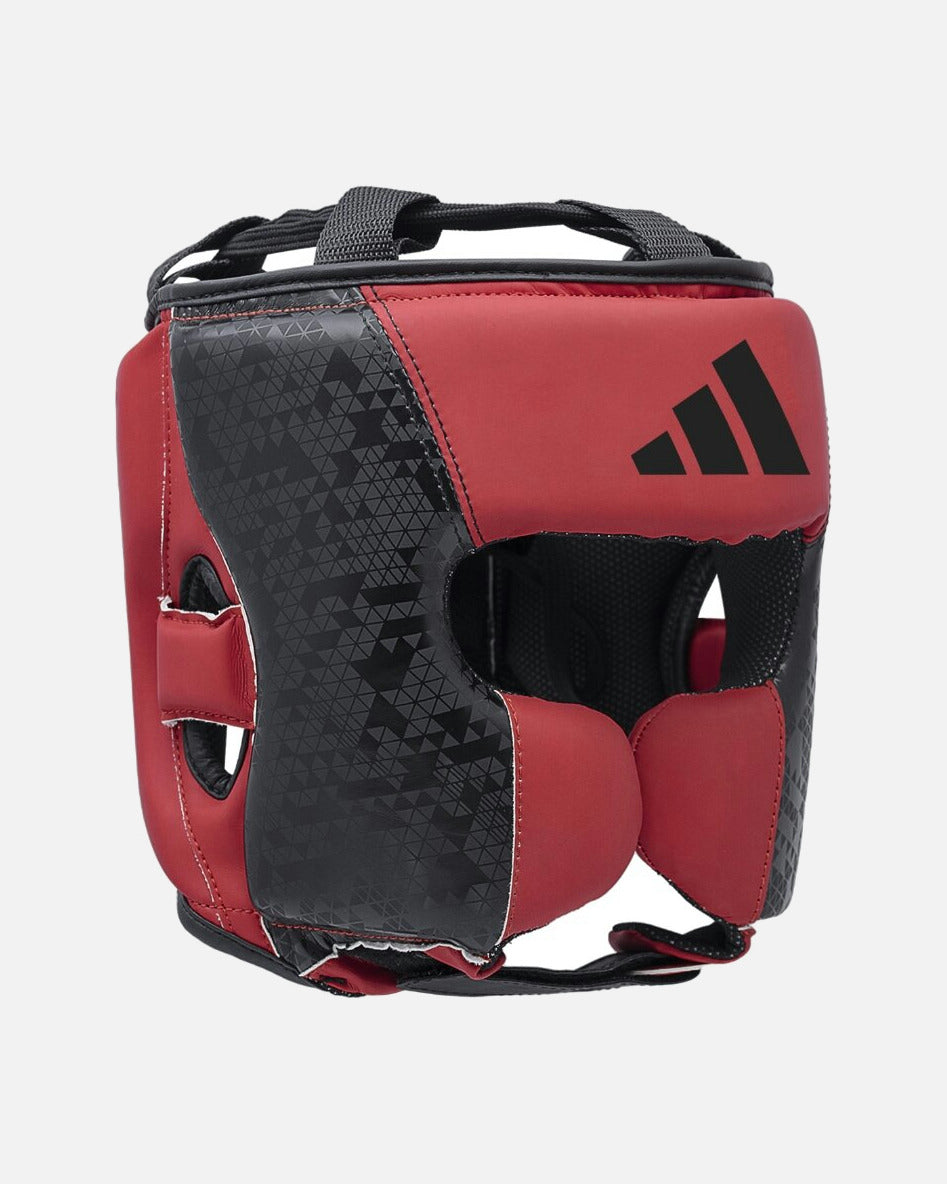 Adidas Kopfschutz Combat 50 – Rot/Schwarz