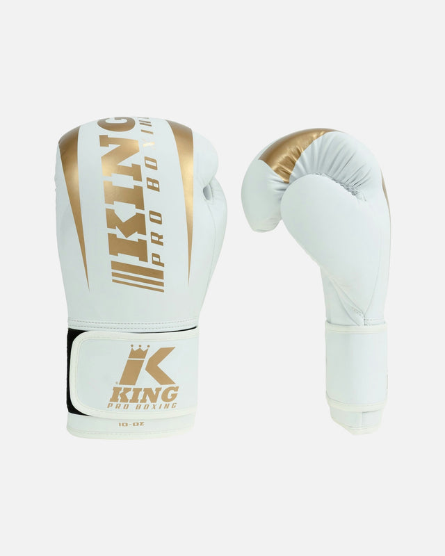 King Pro Boxing Boxhandschuhe Revo – Weiß