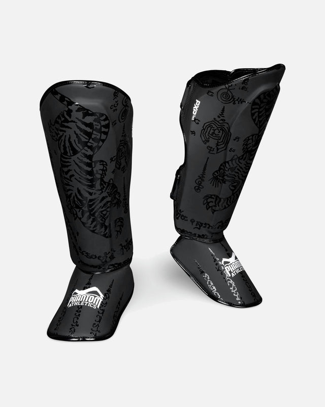 Phantom Athletics Scheenbeschermers Muay Thai - Zwart