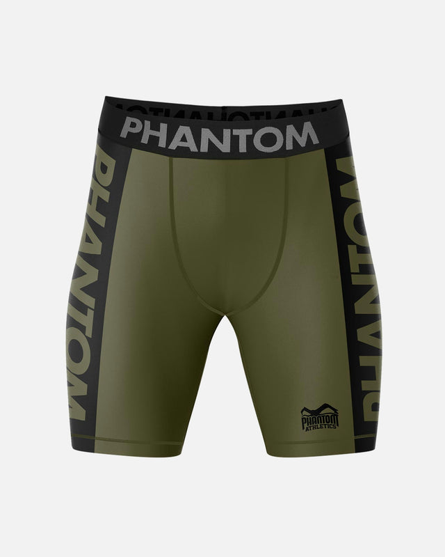 Pantaloncini a compressione Phantom Athletics Vector Apex – Cachi