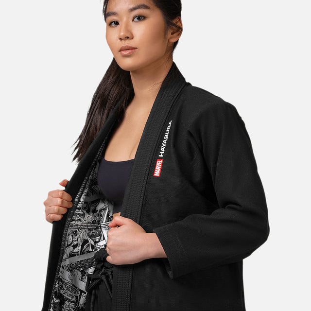 BJJ kimono Marvel The Punisher – Černé