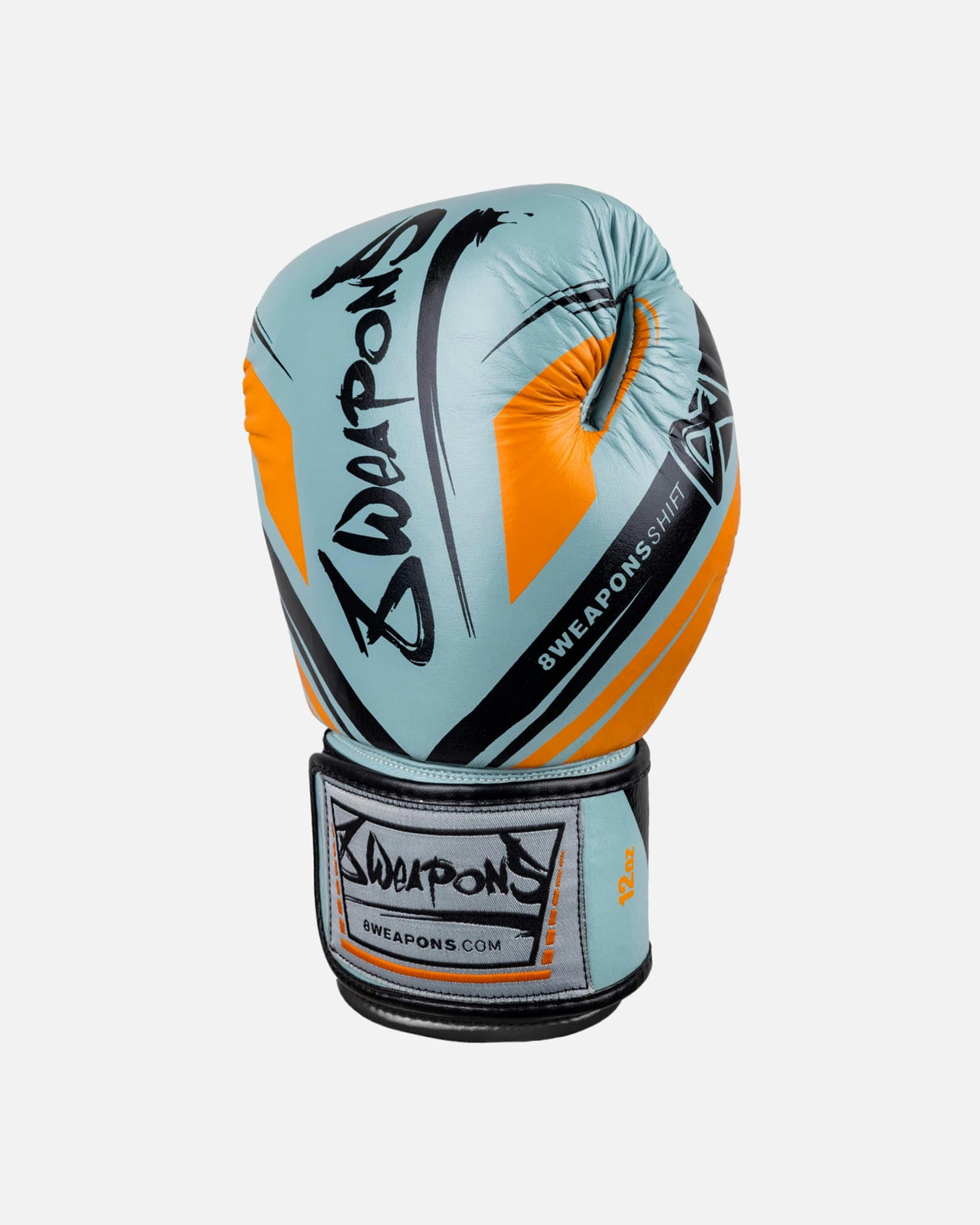 8 WEAPONS Bokshandschoenen Shift - Ijsgrijs/Oranje