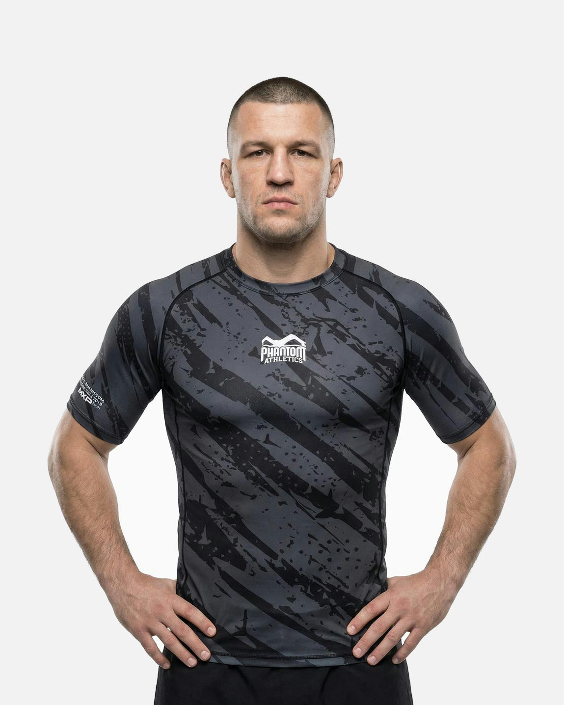 Rashguard Phantom Athletics EVO Camo Tiger – Gris
