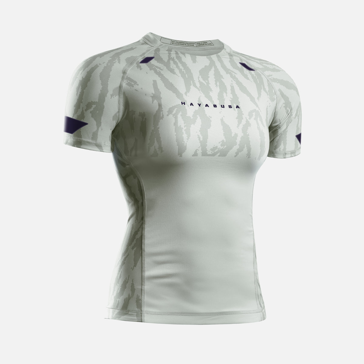 Hayabusa Rashguard Apex Vantage Korte Mouwen Dames - Beige