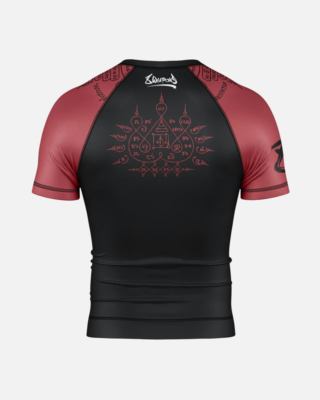 Rashguard 8 WEAPONS 8 Ways Yant 2.0 – Noir/Bordeaux
