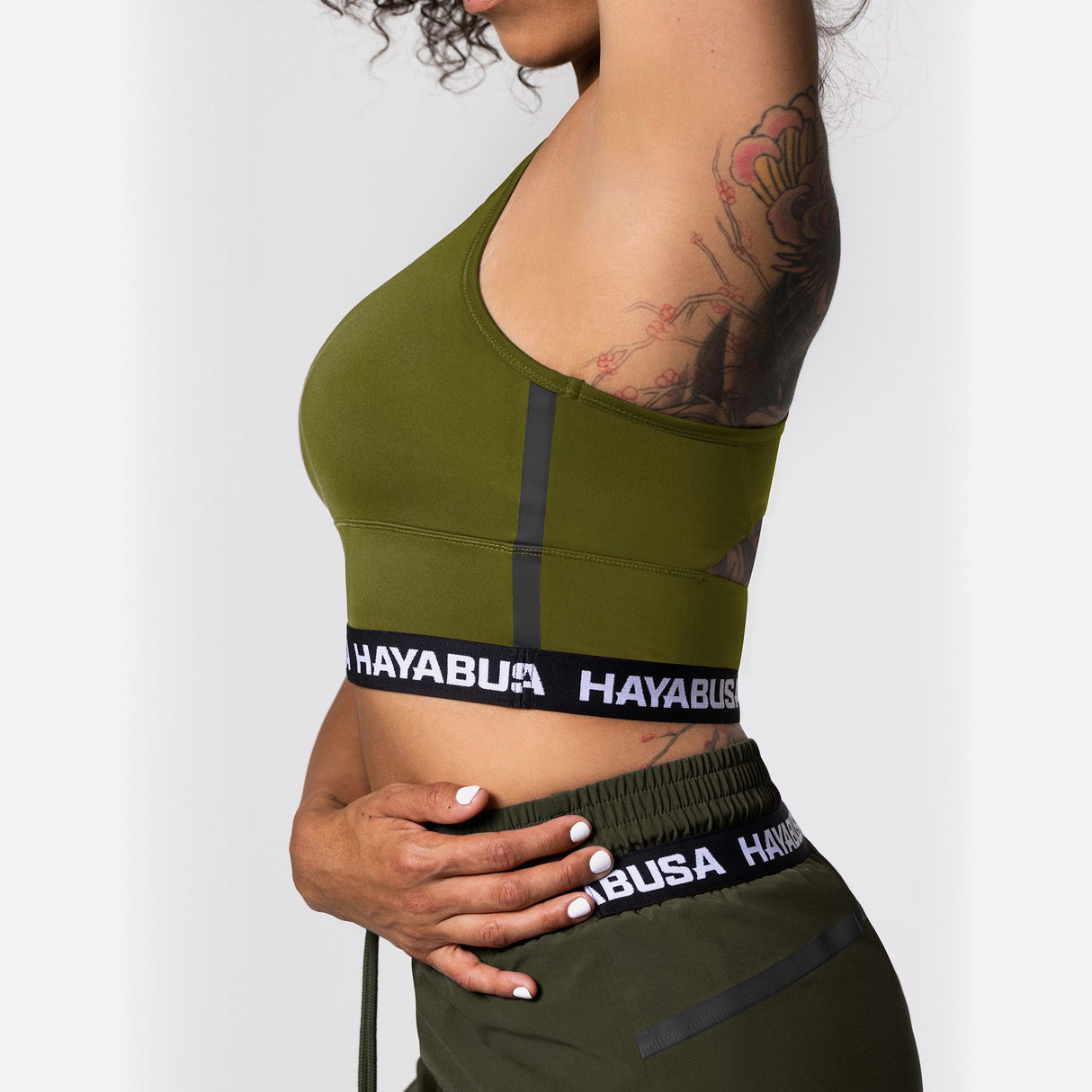 Hayabusa Sport BH Crossback Dames - Olijf