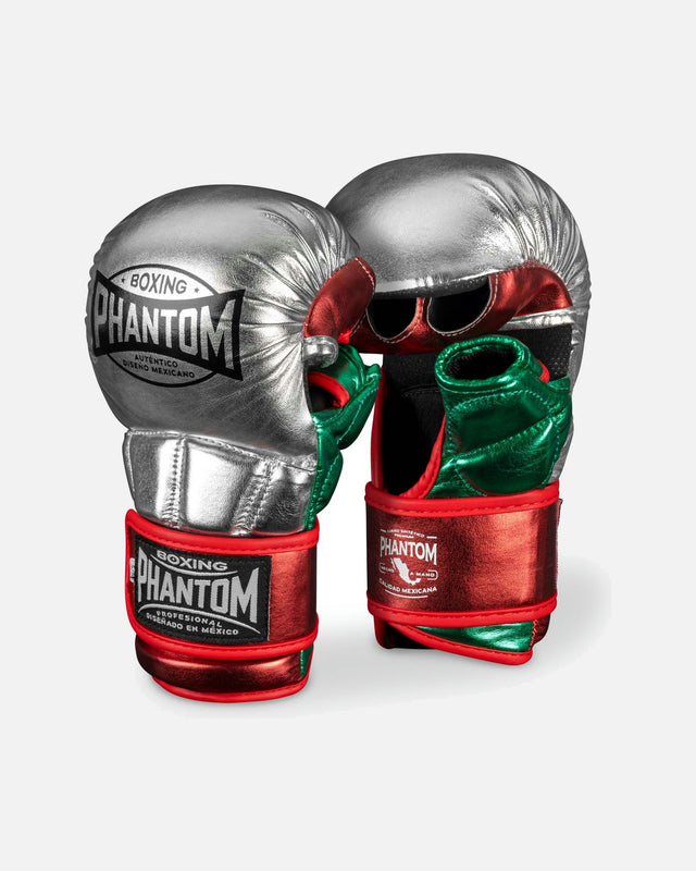 Phantom Athletics MMA Handschoenen Mexico - Zilver/Zwart