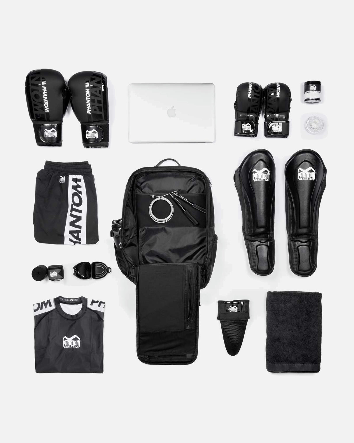 Phantom Athletics Sporttas APEX - Zwart/Grijs