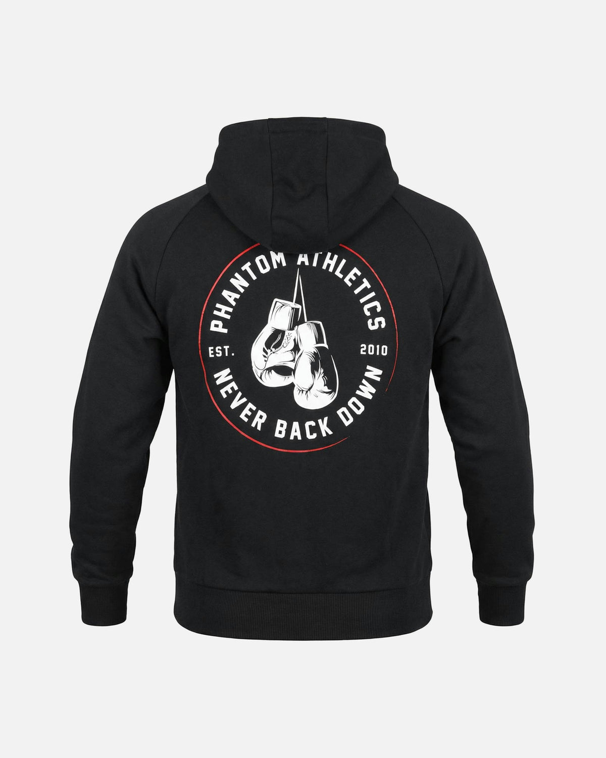 Phantom Athletics Hoodie Never Back Down - Zwart