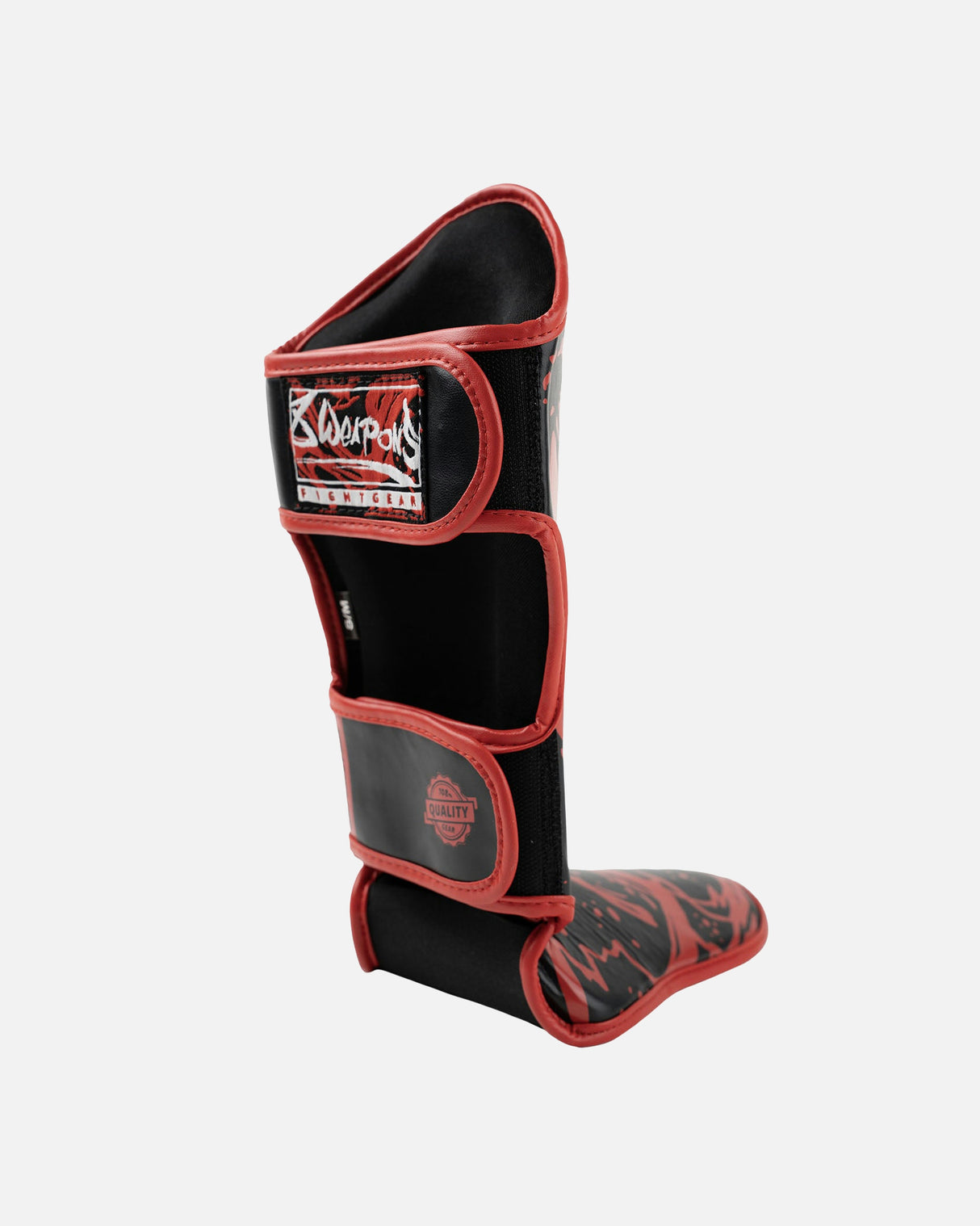 8 WEAPONS Scheenbeschermers Joe - Zwart/Rood