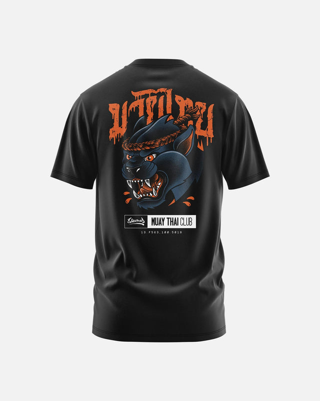T-shirt 8 WEAPONS Panther – Preto