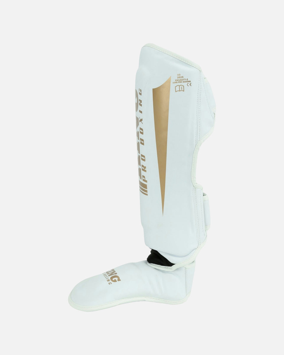 King Pro Boxing Scheenbeschermers Revo - Wit