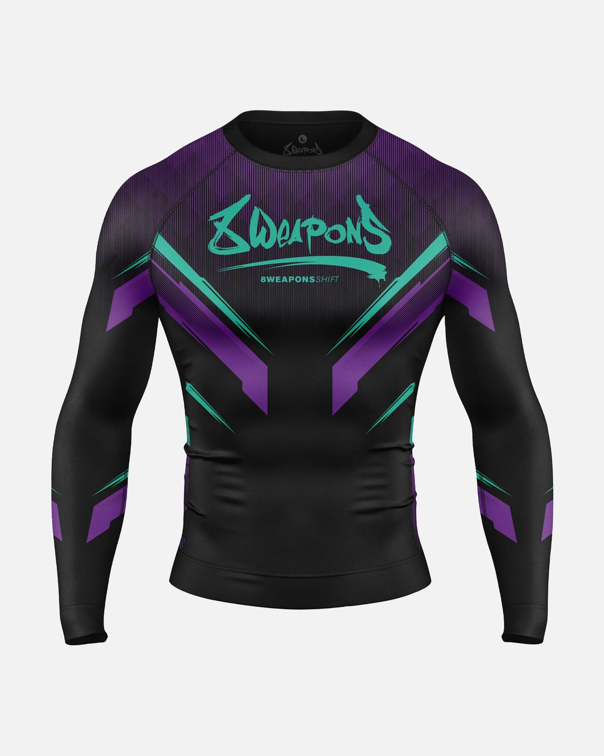 8 WEAPONS Rashguard Shift - Cyber
