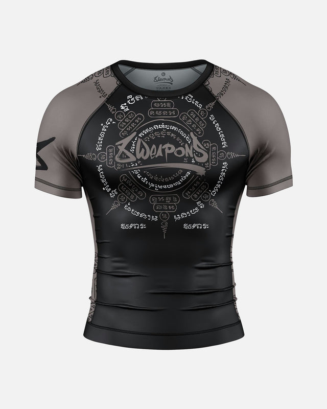 Rashguard 8 WEAPONS 8 Ways Yant 2.0 – Negro