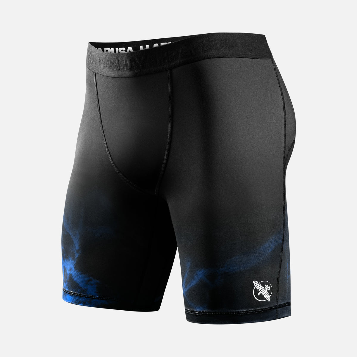Hayabusa x UFC BJJ Compressie Shorts - Zwart/Blauw