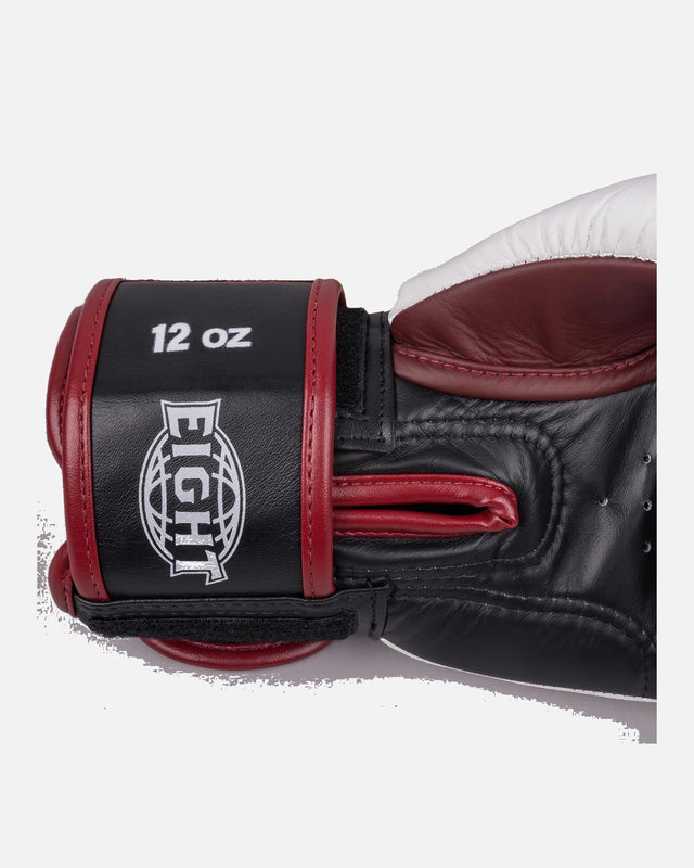 8 WEAPONS Boxhandschuhe Bangkok – Weiß/Schwarz