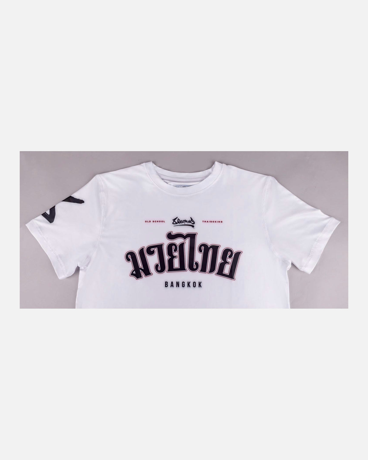 8 WEAPONS T-Shirt Bangkok - Wit/Zwart