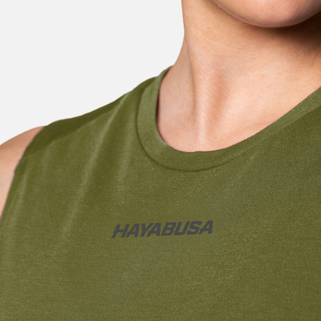 Hayabusa Tank Top Dames - Olijfgroen