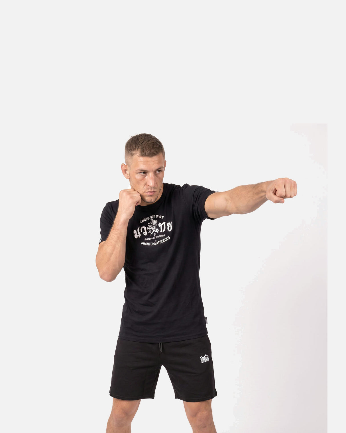 Phantom Athletics T-Shirt Warrior - Zwart
