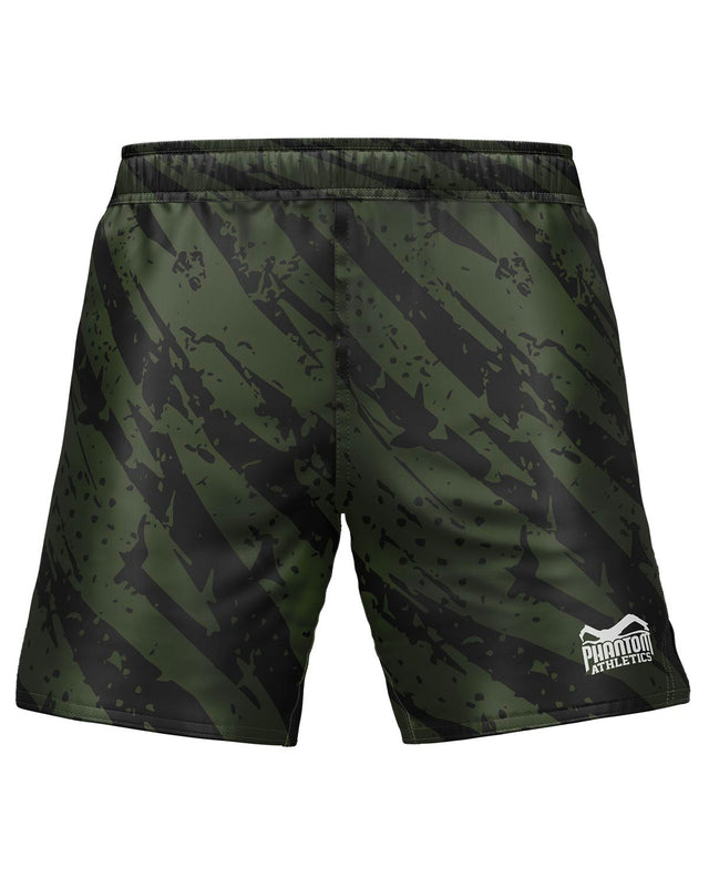 Phantom Athletics MMA Shorts EVO Tiger Camo - Grijs