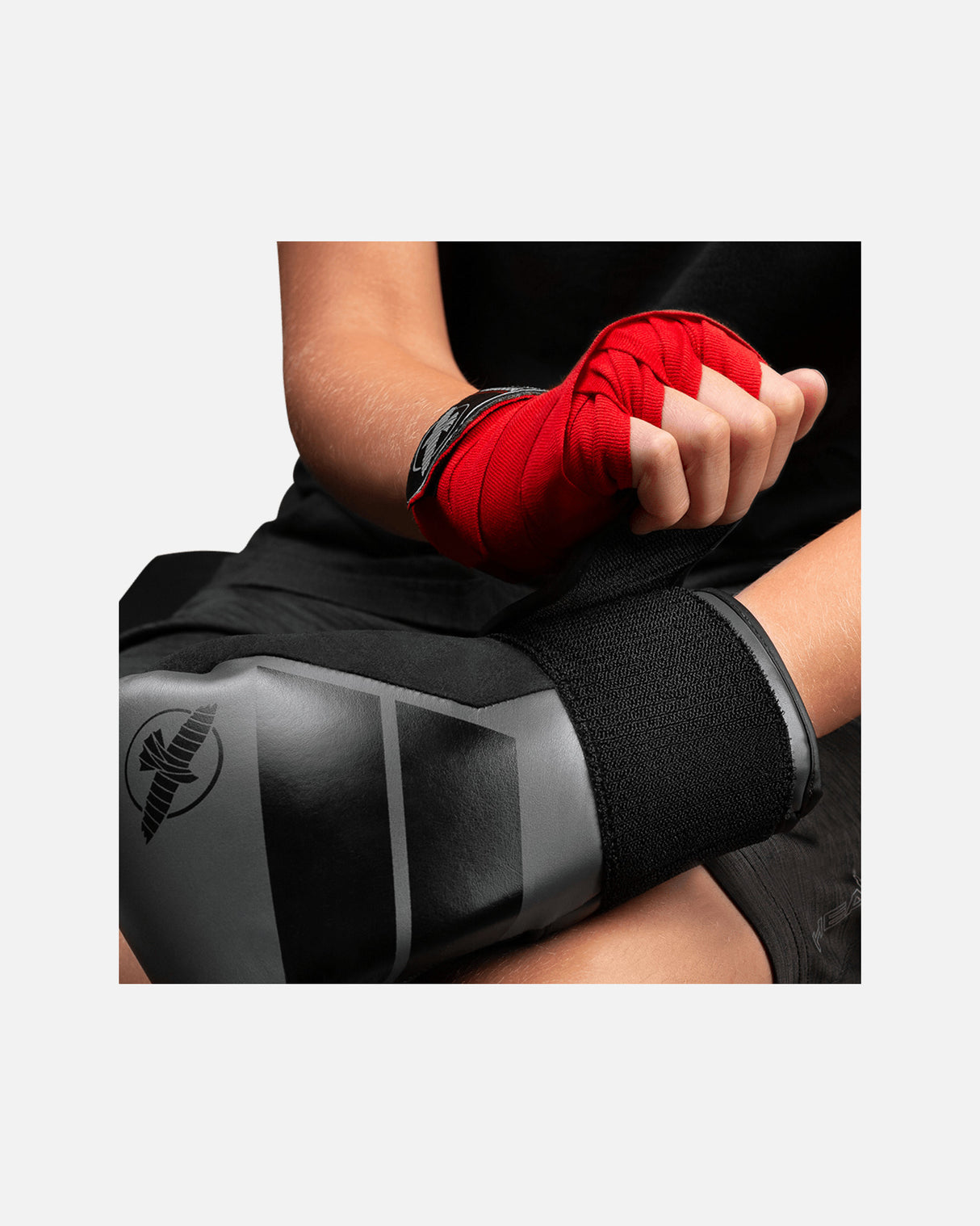 Hayabusa Bokshandschoenen S4 Kinderen - Grijs
