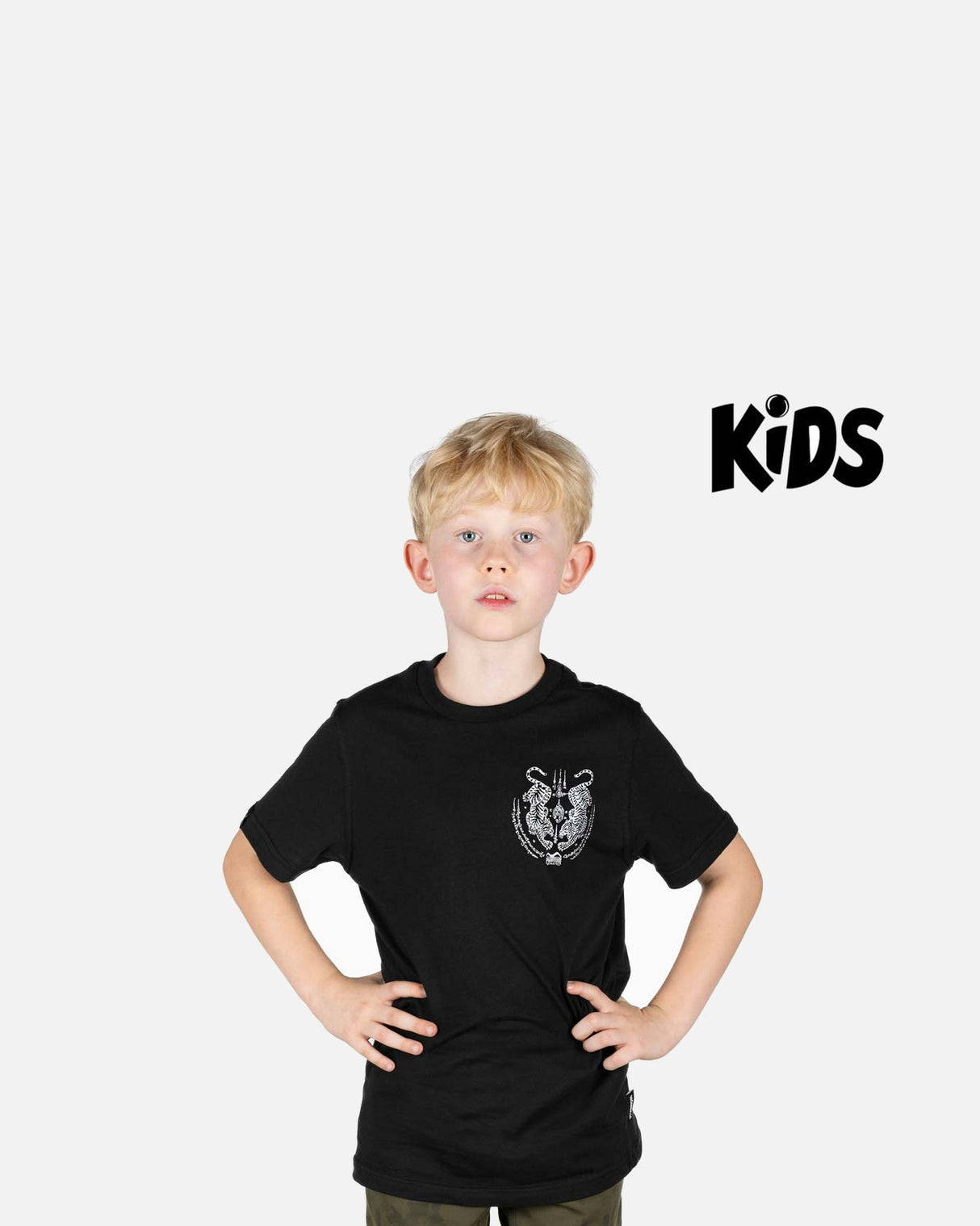 Phantom Athletics T-Shirt Sak Yant Kinderen - Zwart