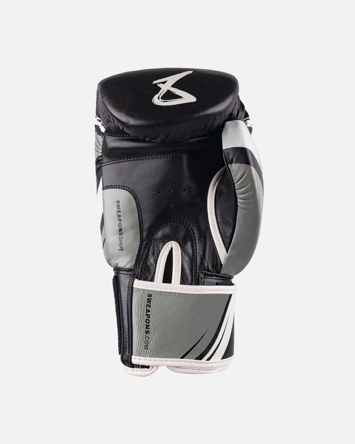 8 WEAPONS Bokshandschoenen Shift - Zwart/Wit