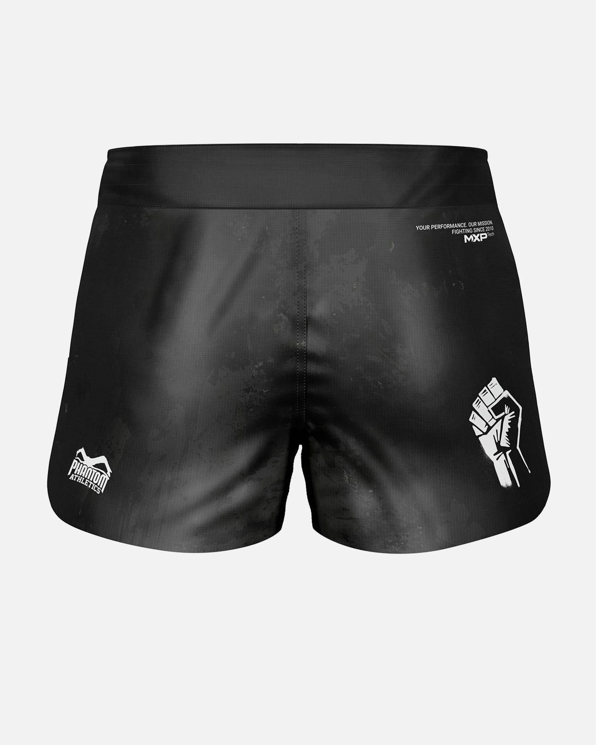 Phantom Athletics MMA Shorts Fusion-R FIGHT FIGHT FIGHT - Zwart