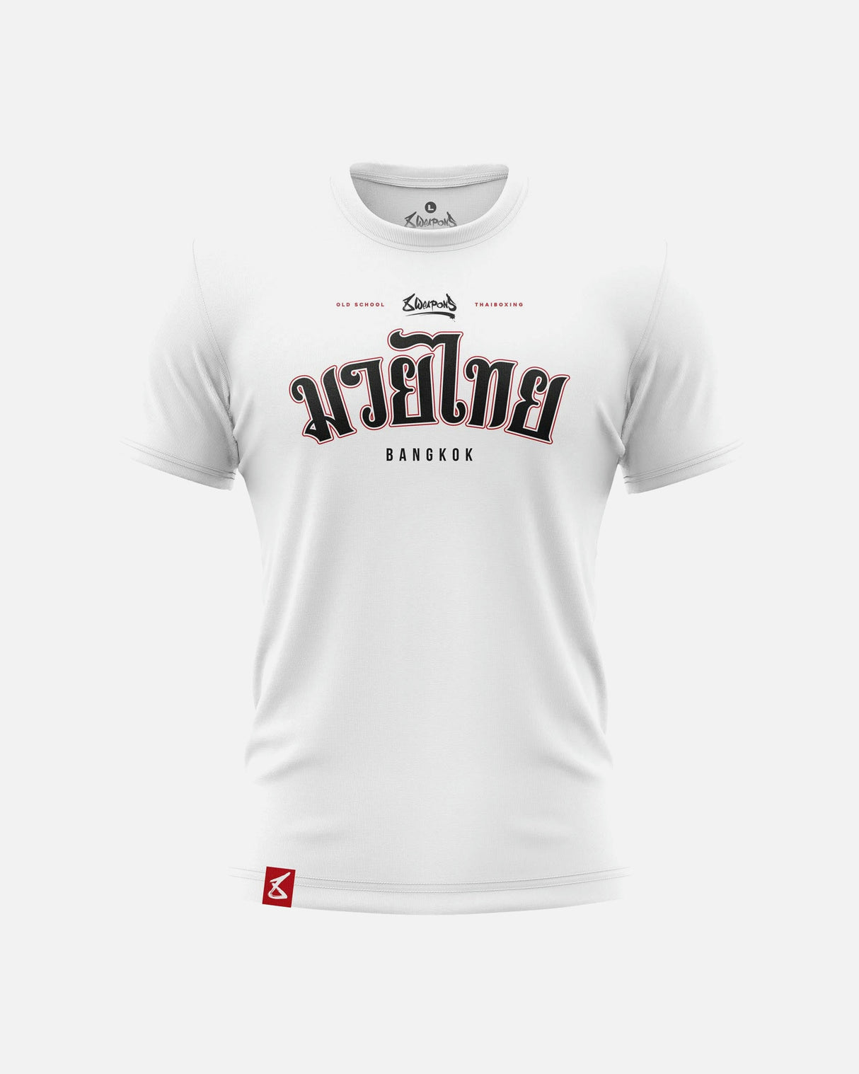 8 WEAPONS T-Shirt Bangkok - Wit/Zwart
