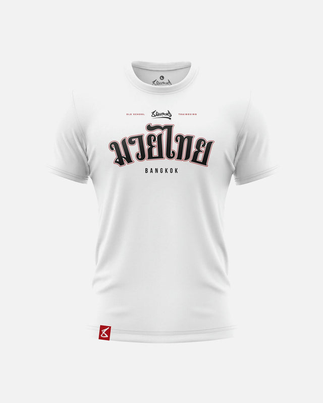 Camiseta 8 WEAPONS Bangkok – Blanco/Negro