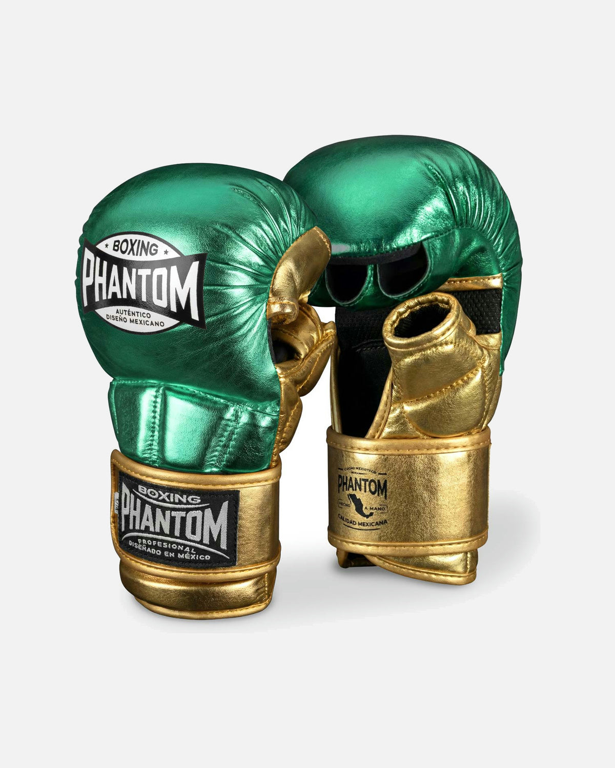 Phantom Athletics MMA Handschoenen Mexico - Wit/Groen/Rood