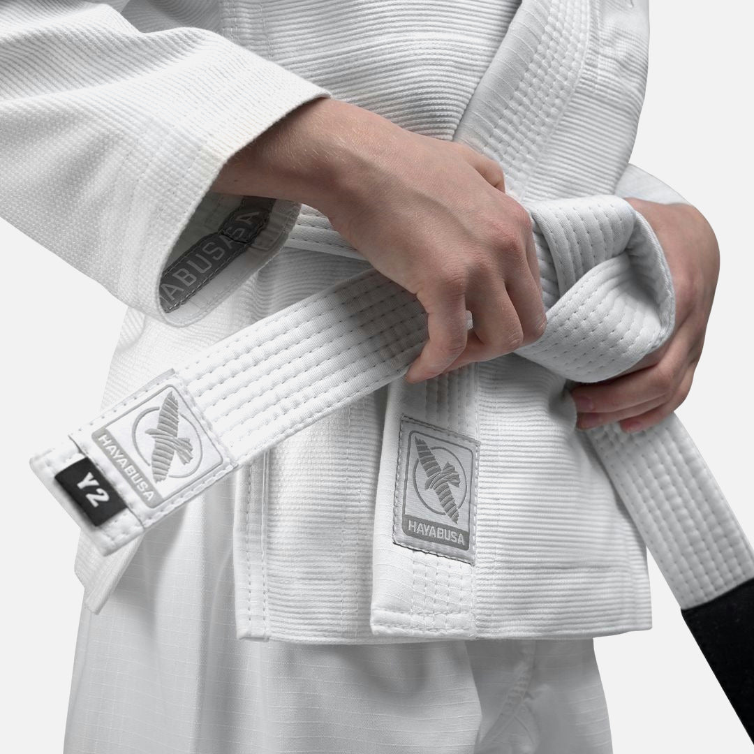 Hayabusa BJJ Gi Essential Kinderen - Wit