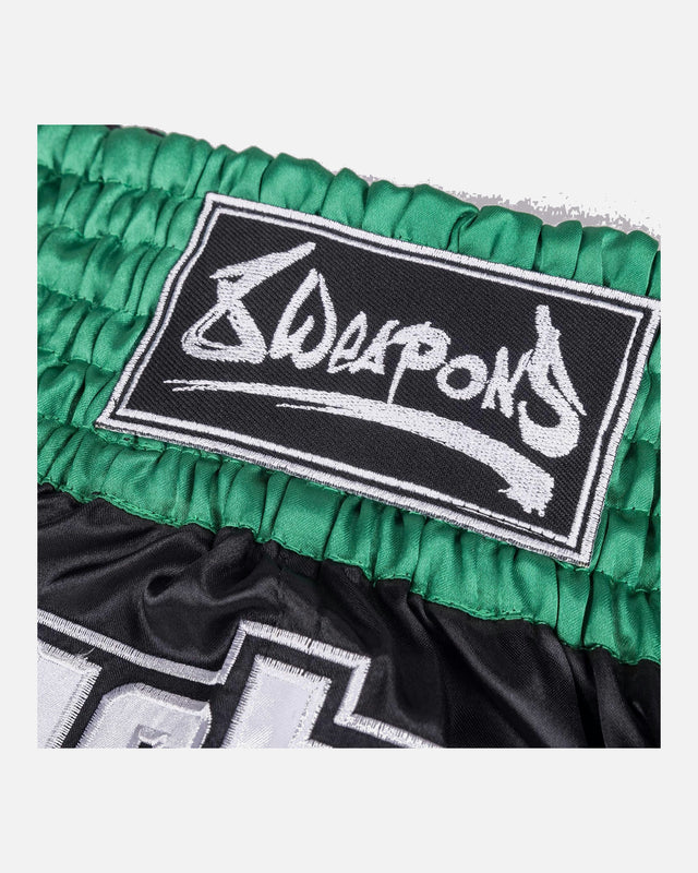 8 WEAPONS Muay Thai Shorts West Coast – Green