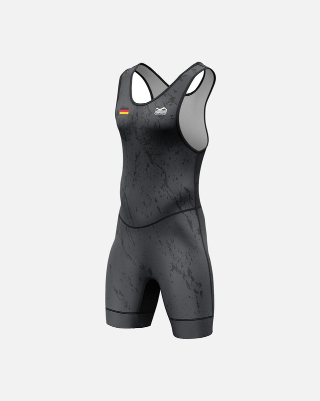 Débardeur de lutte Phantom Athletics EVO Germany – Noir/Gris