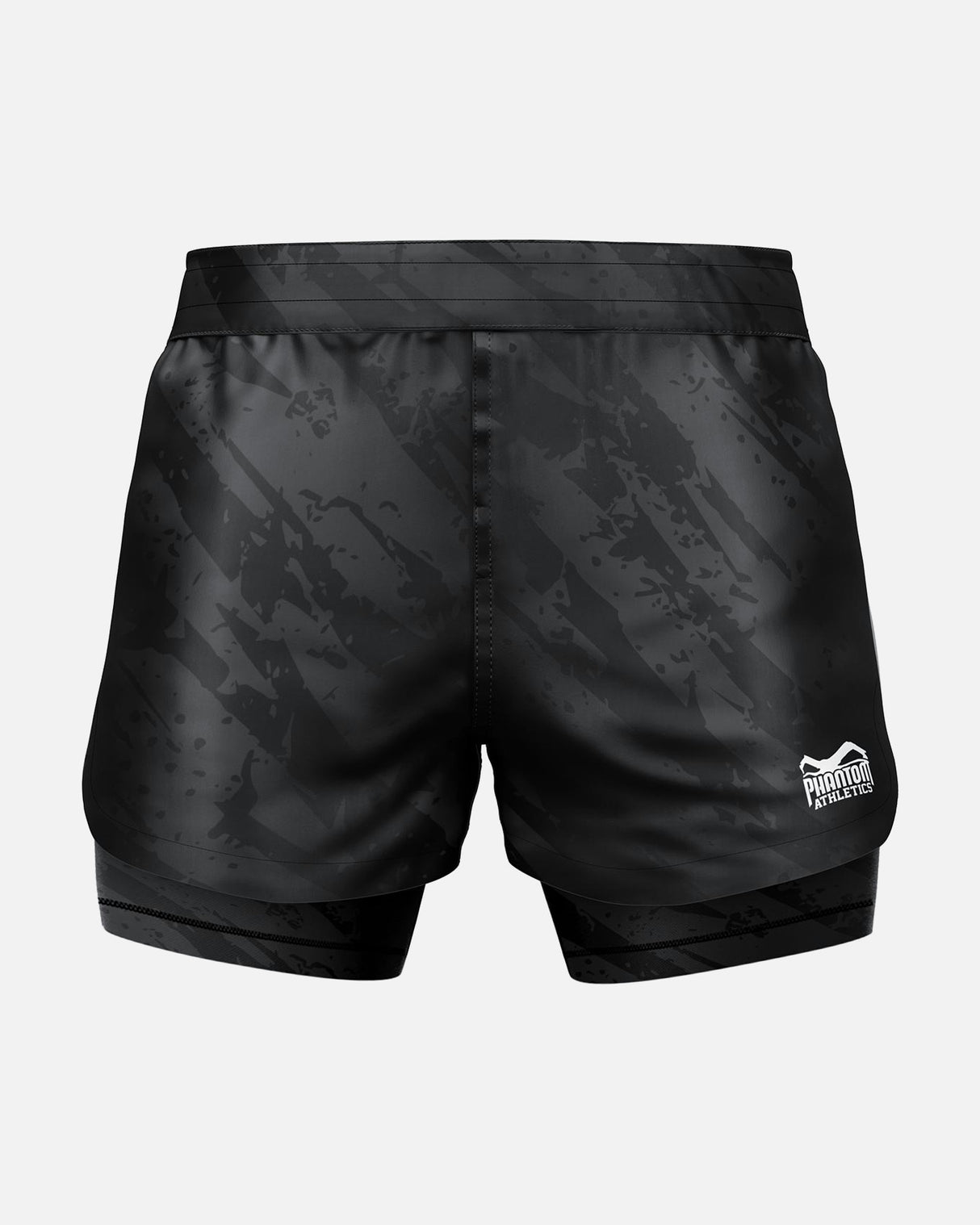Phantom Athletics MMA Shorts Fusion 2in1 - Grijs