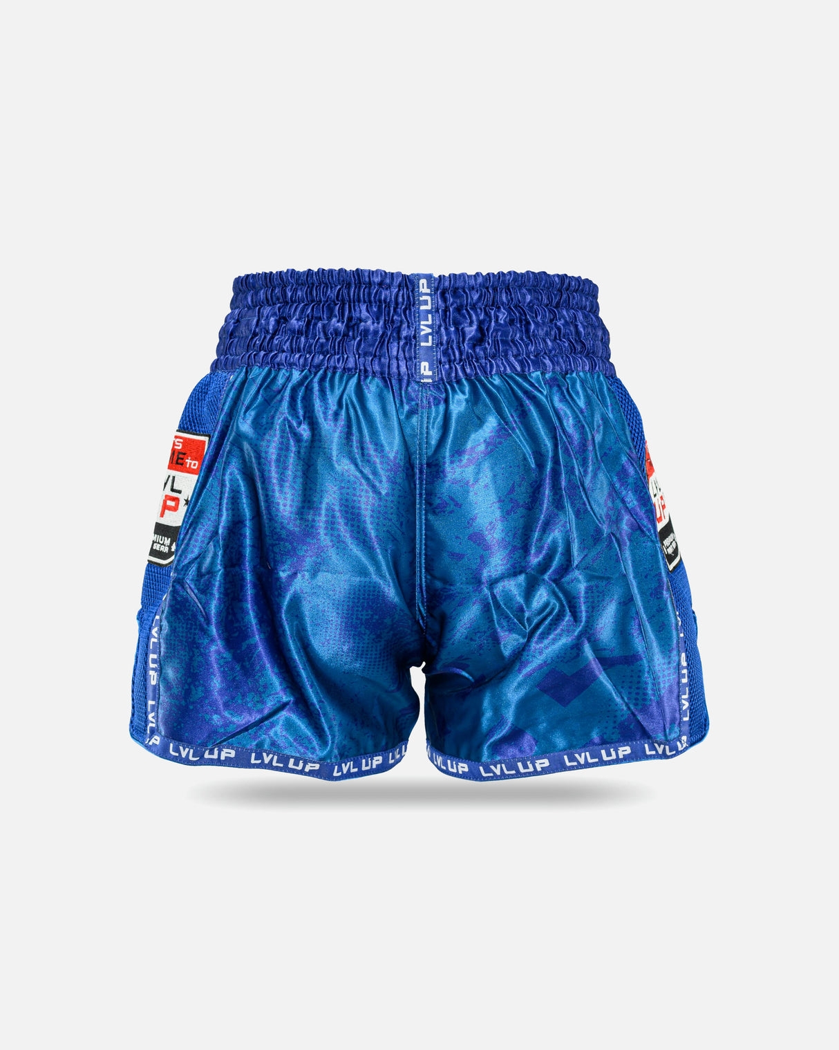 LVL UP Muay Thai Shorts Stadium - Blauw