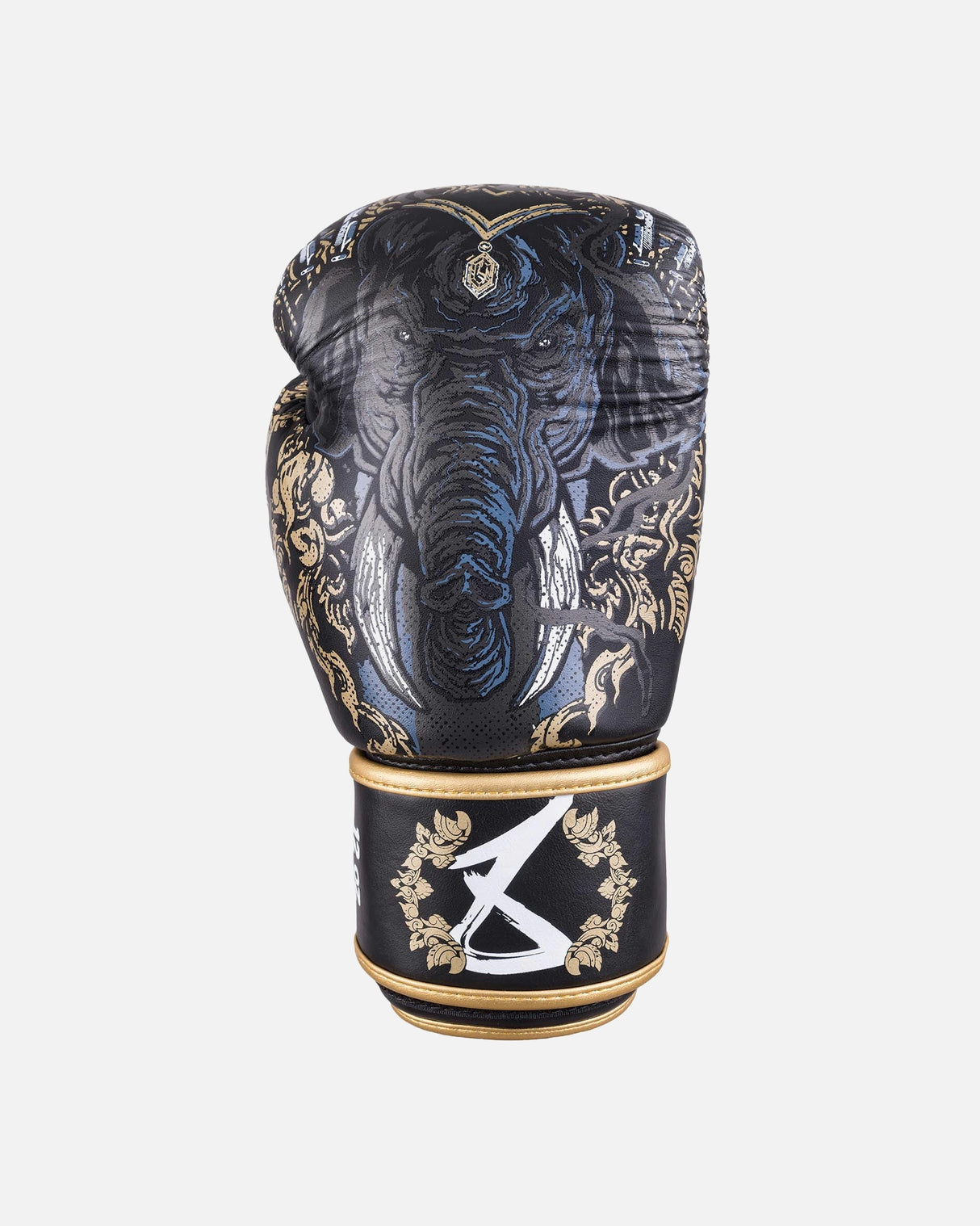 8 WEAPONS Bokshandschoenen Three Elephants 2.0 - Zwart/Goud