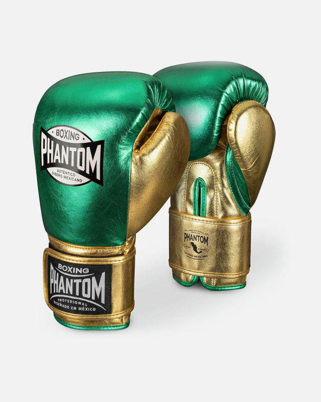Phantom Athletics Boxningshandskar Mexico – Grön/Guld