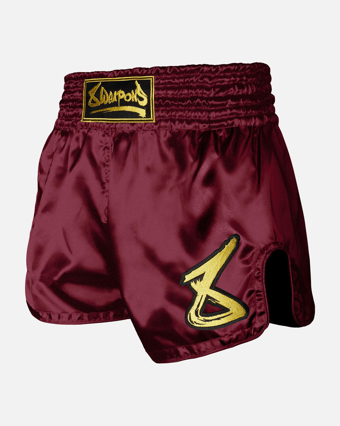 8 WEAPONS Muay Thai Shorts Strike - Bordeaux