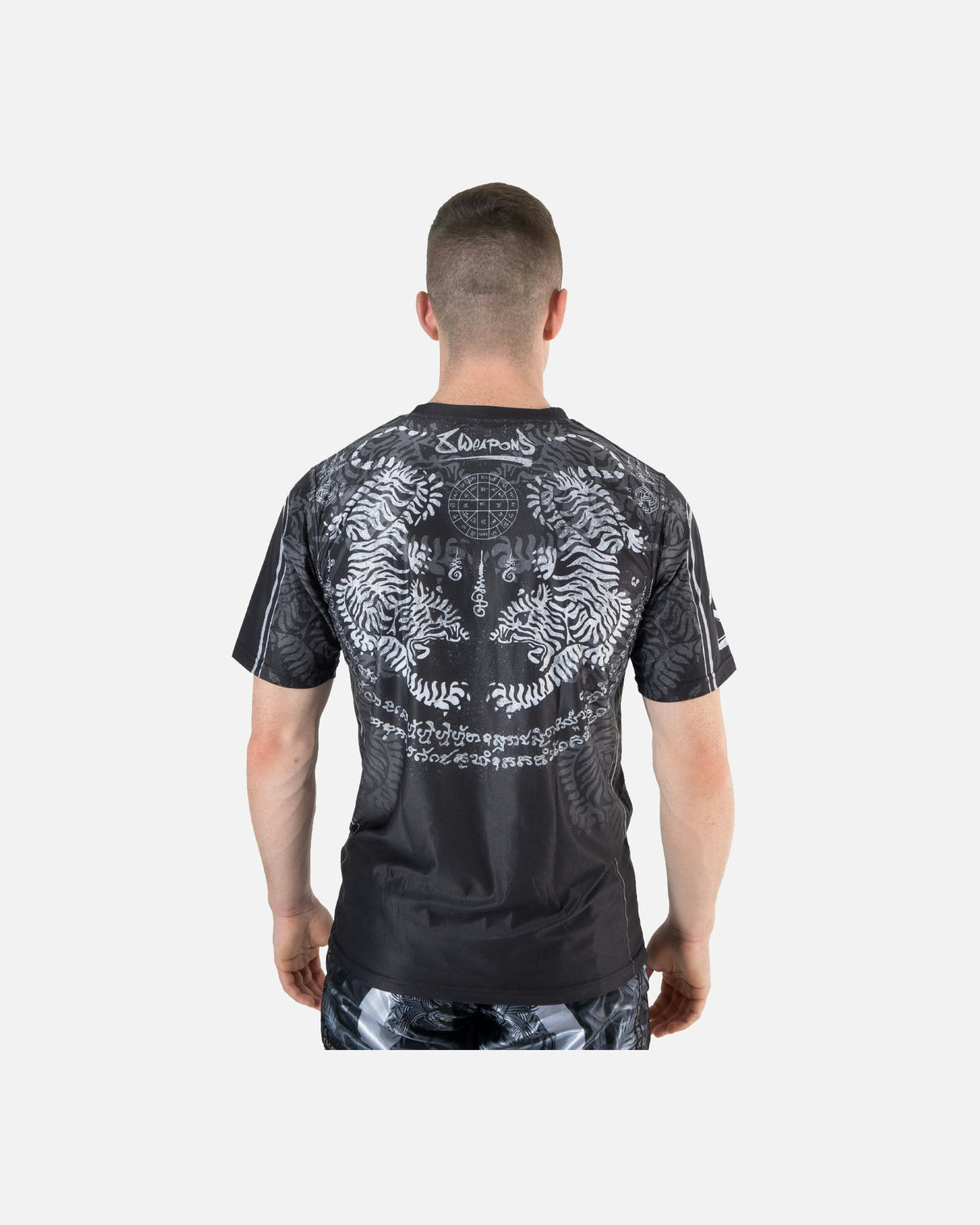 8 WEAPONS T-Shirt Functional - Zwart/Grijs