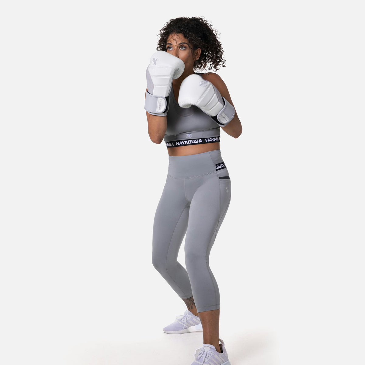 Hayabusa Leggings High Rise 3/4 Dames - Grijs