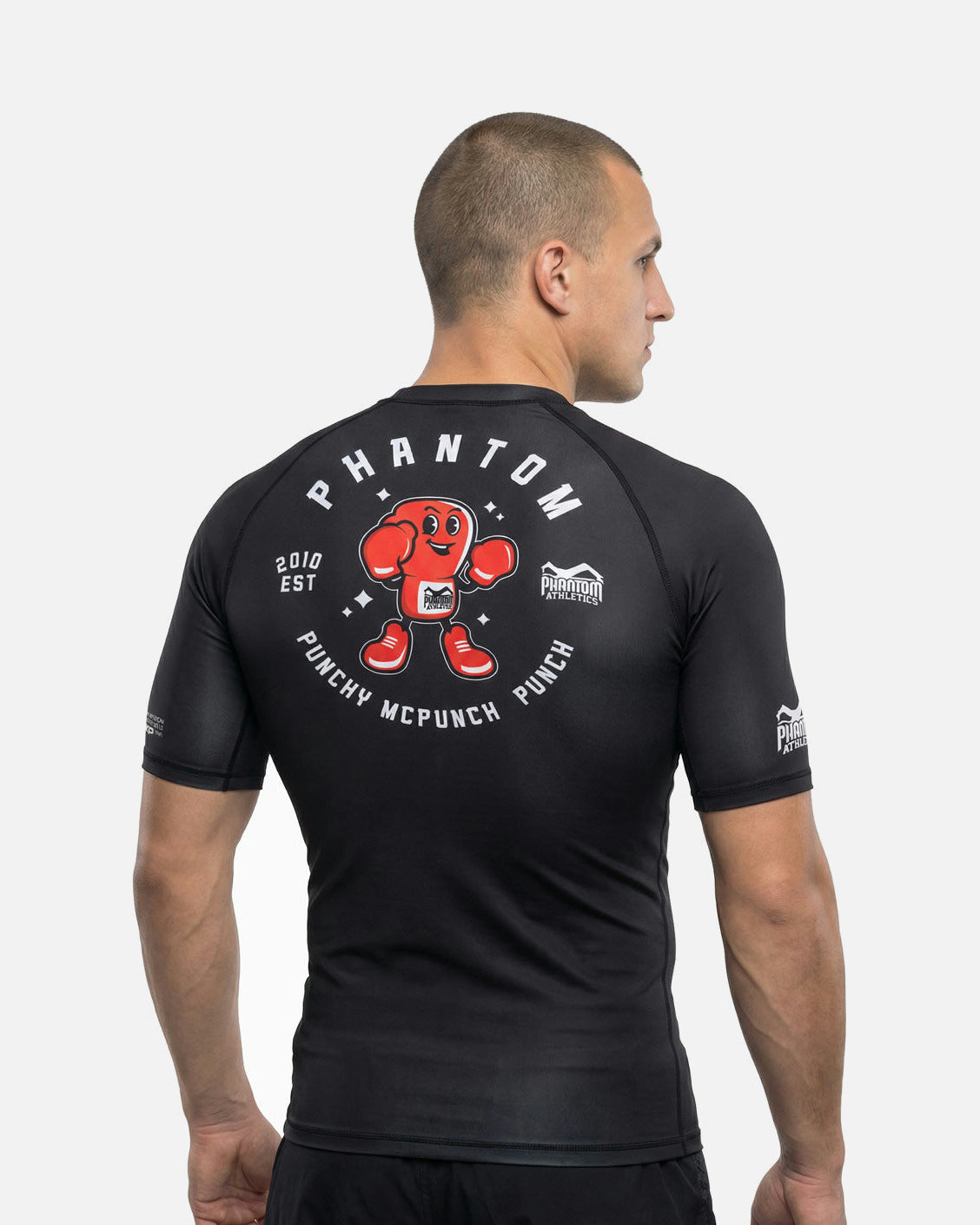 Phantom Athletics Rashguard EVO Punchy - Zwart