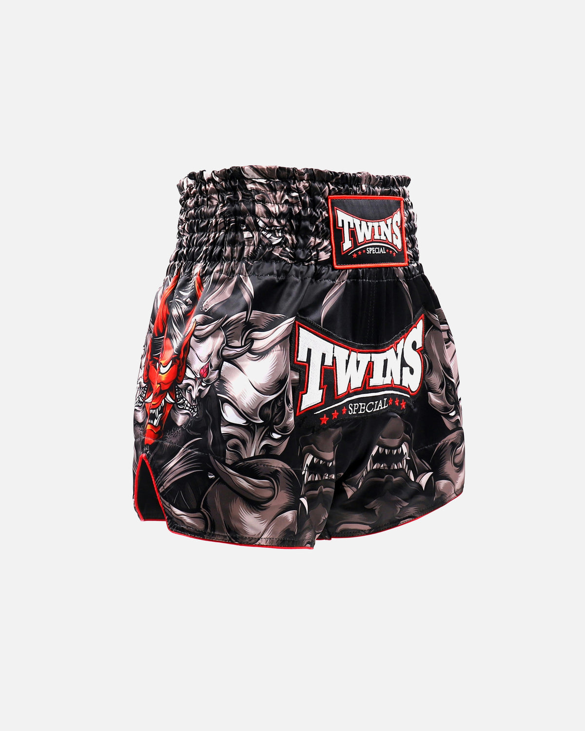 Twins Muay Thai Shorts TTBL Kabuki - Zwart
