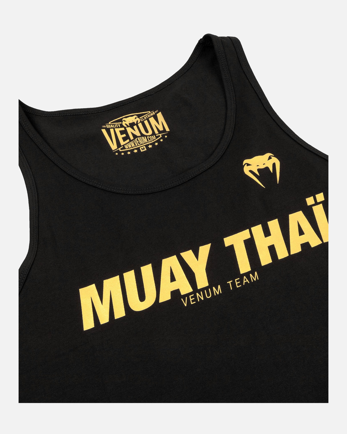 Venum Tank Top Muay Thai VT - Zwart/Goud
