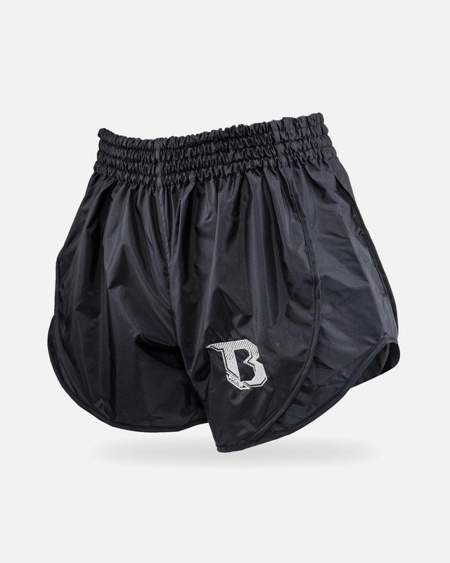 Shorts de Muay Thai Booster Retro Hybrid – Noir