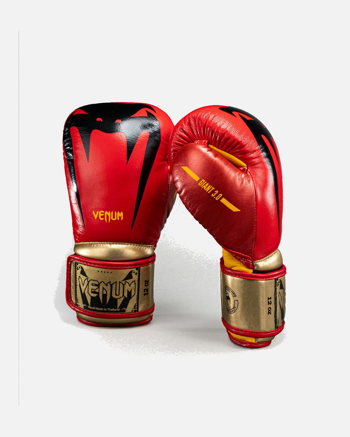 Venum Bokshandschoenen Giant 3.0 - Rood/Geel/Goud