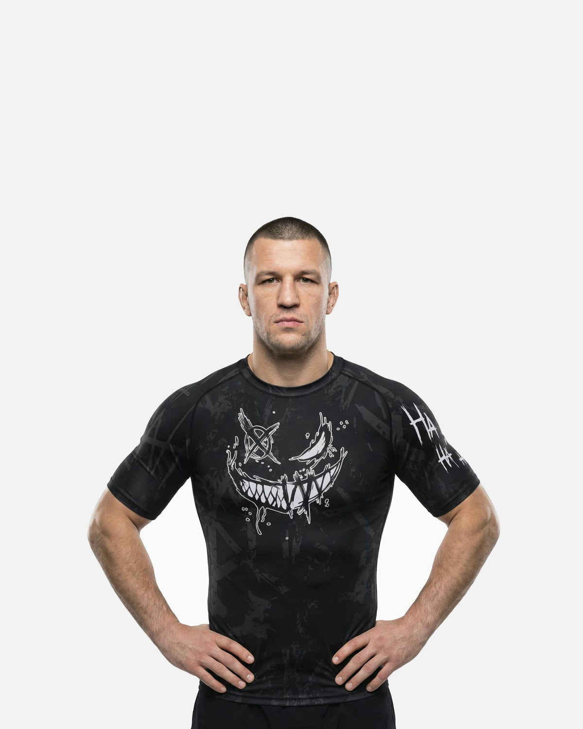 Phantom Athletics Rashguard EVO Two Serious - Zwart