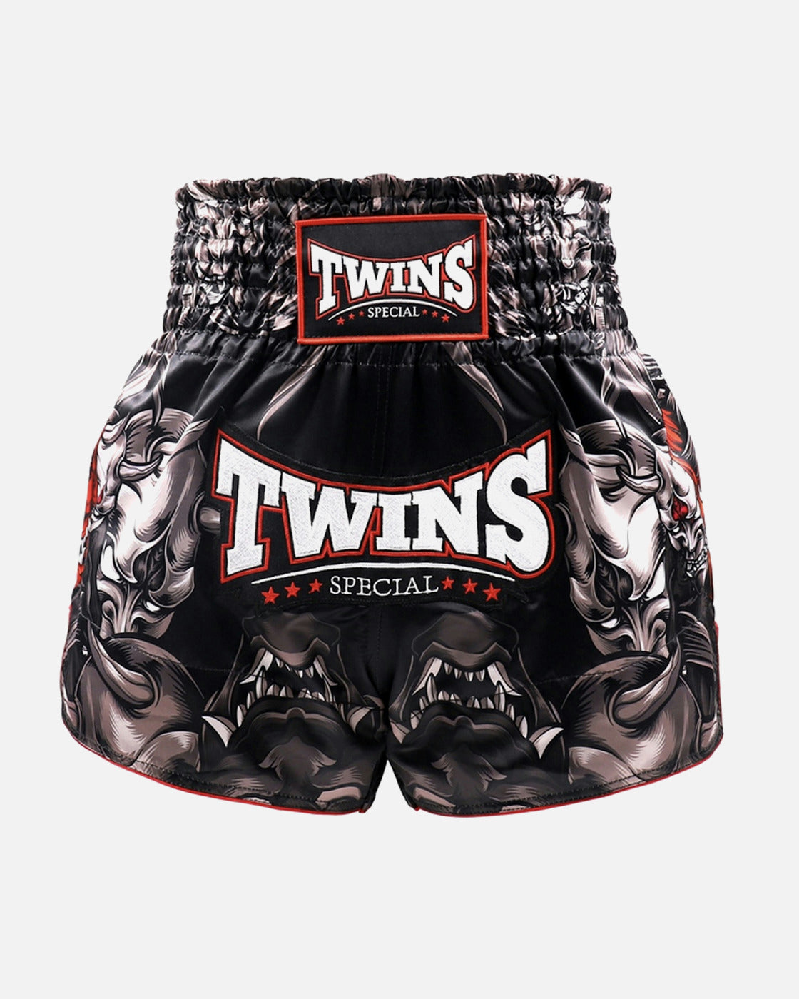 Twins Muay Thai Shorts TTBL Kabuki - Zwart