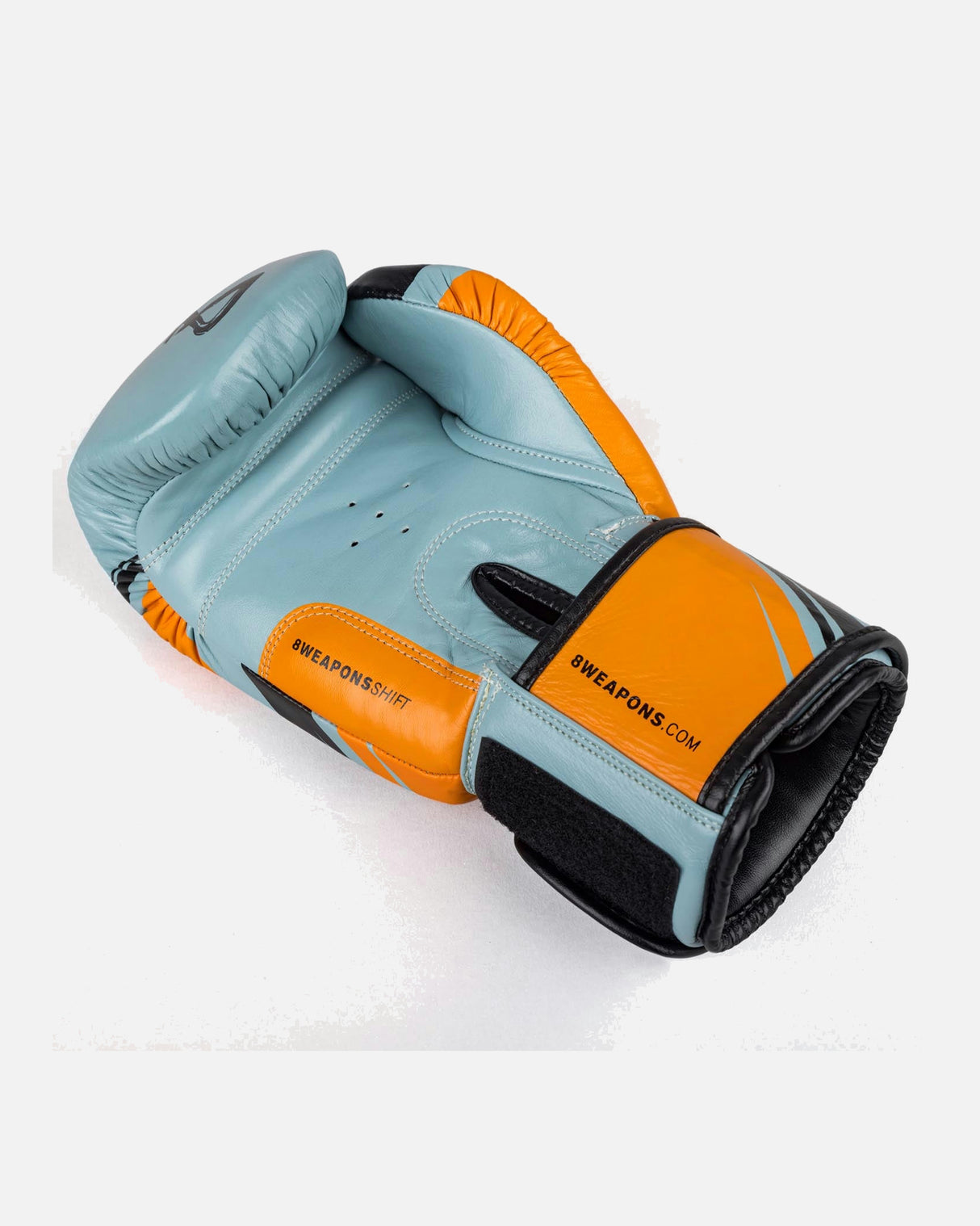 8 WEAPONS Bokshandschoenen Shift - Ijsgrijs/Oranje
