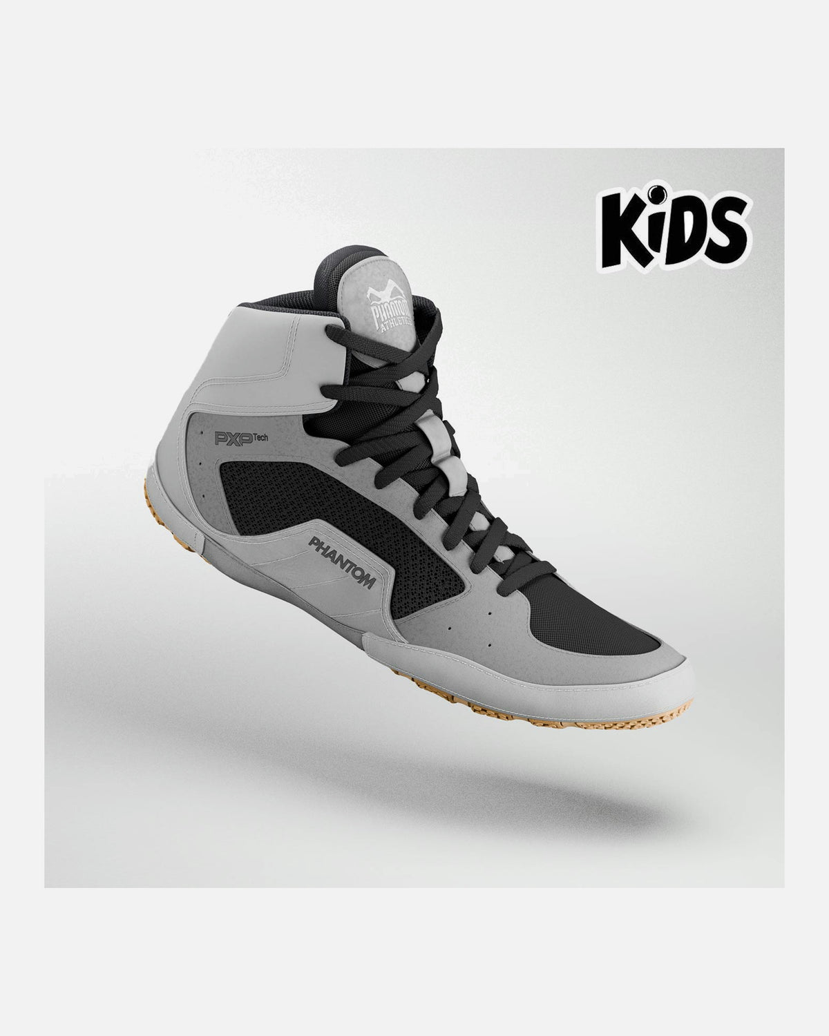 Phantom Athletics Worstelschoenen Tactic Kinderen - Grijs/Zwart